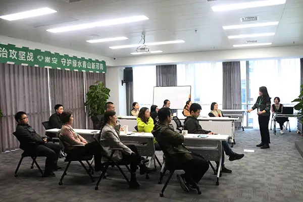 思想碰撞，嵩安环保管家举行第九期企业沙龙活动