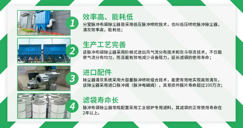 单机脉冲滤筒除尘器-性能特点 单机脉冲滤筒除尘器-性能特点