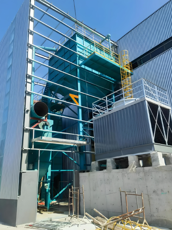 北京工厂布袋除尘器安装施工现场