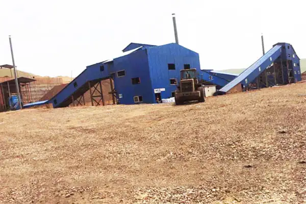 新疆碎石生产线气箱脉冲除尘器完成调试