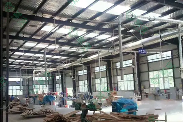 嵩安木工除尘器工艺流程及创新特点