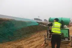 嵩安环保抑尘剂疑难问题解答现场