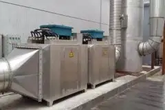 摩托车喷漆废气除臭除味的光催化氧化设备