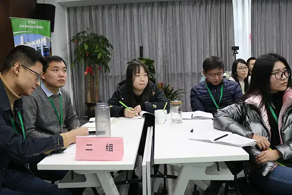 新年复工后，嵩安环保管家组织次全员培训活动