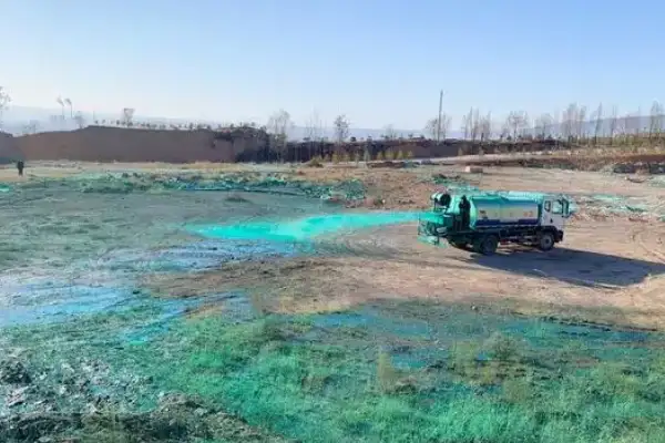 使用扬尘抑制剂，该县空气质量改善幅度全省排名，空气质量跃进全省第二
