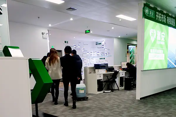 上门采购，郑州市某工地来到我公司订购抑尘剂