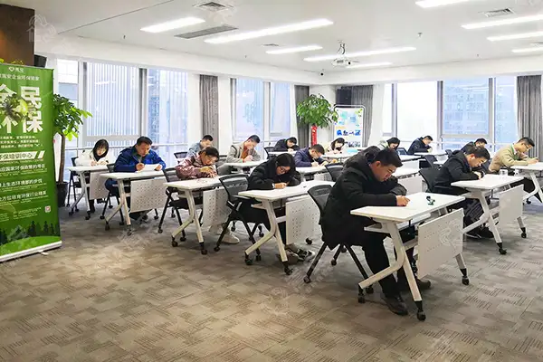 温故知新，嵩安环保举行产品知识测试