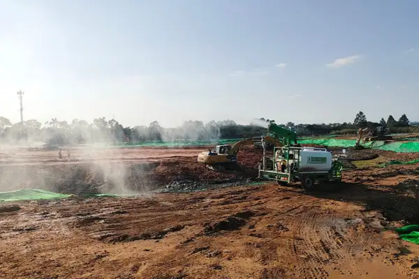 解决建筑工地扬尘新方案