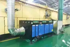 水过滤器+ UV光氧催化废气处理装置工作原理